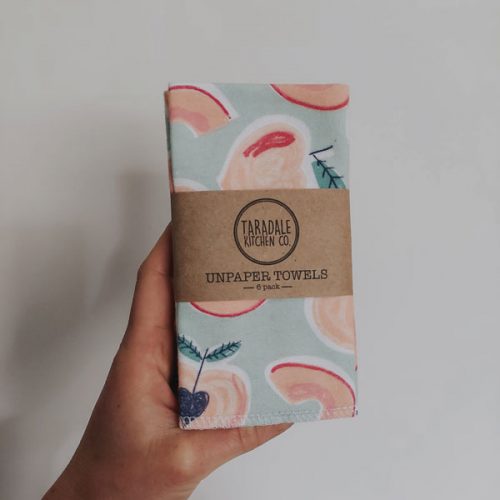 Taradale Kitchen Co. peaches unpaper towel