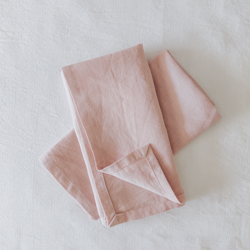 Taradale Kitchen Co dusty rose napkins